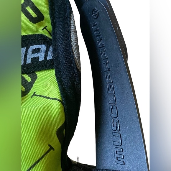 MUSCLE PHARM MP NATION Flatbill Ball Cap SnapBack Fight Hat OS NWOT Brow… - Picture 10 of 12